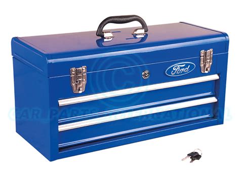 metal tool box with 2 drawers|hand held metal tool box.